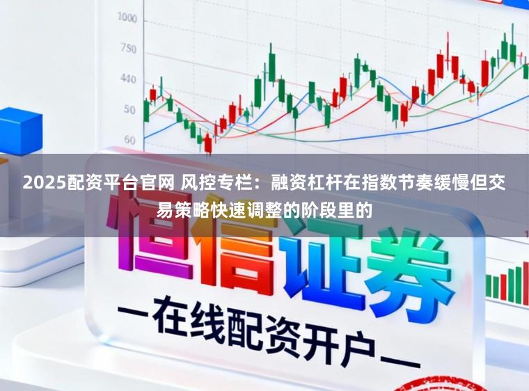2025配资平台官网 风控专栏：融资杠杆在指数节奏缓慢但交易策略快速调整的阶段里的