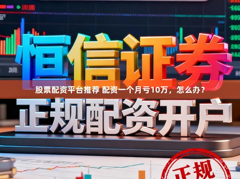 股票配资平台推荐 配资一个月亏10万，怎么办？